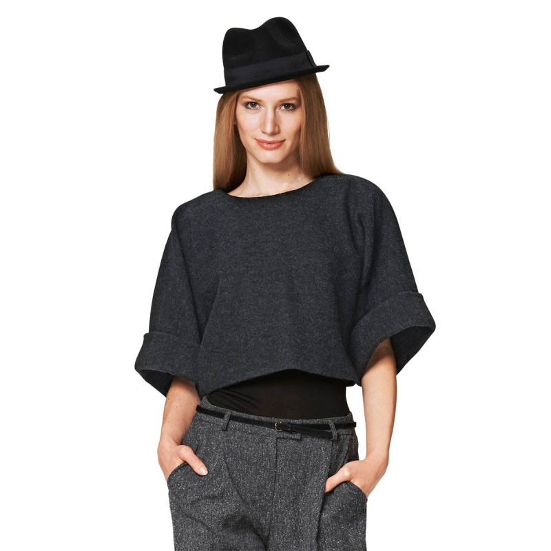 Викрійка Пуловер короткий...