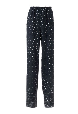 Pattern Marlene trousers with an elastic waistband (Burda 2/2020, pattern number 104)