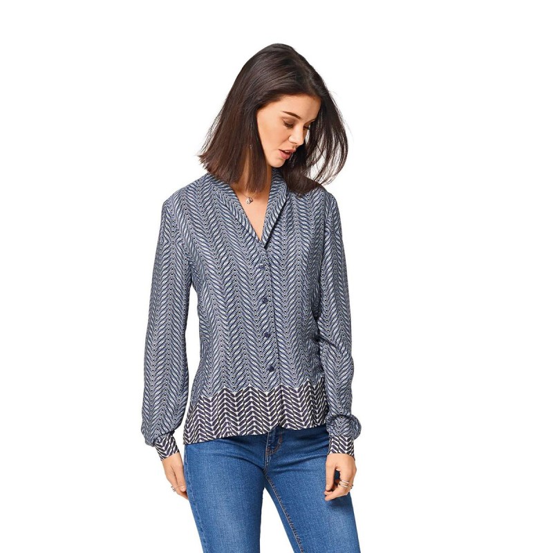 Выкройка Блузка-жакет с...