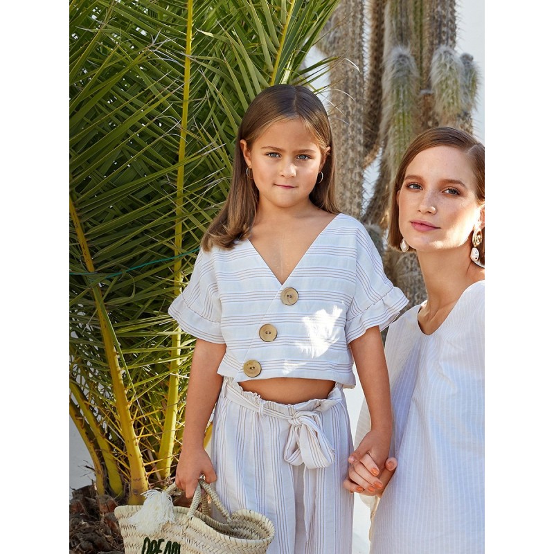 Выкройка Топ короткий с...