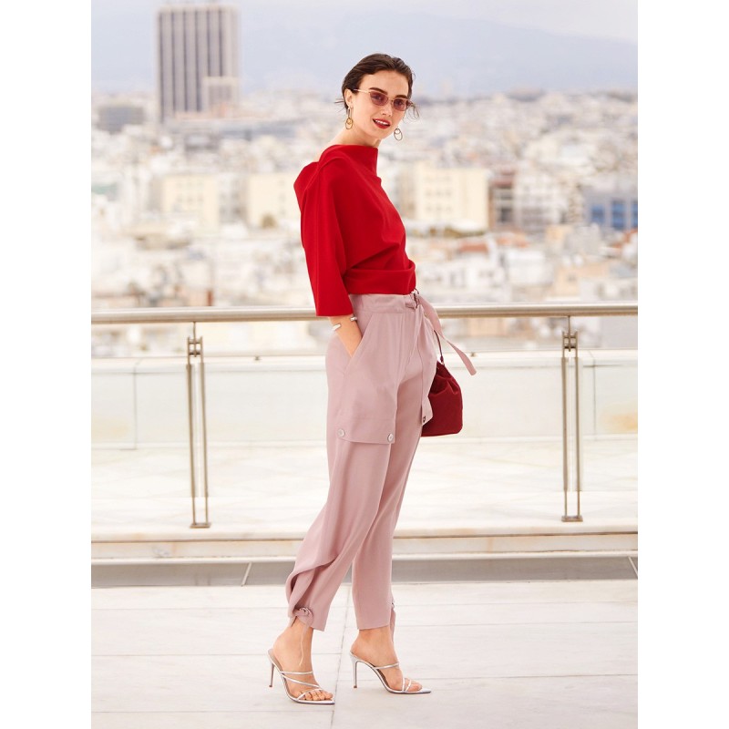 Pattern Cargo pants with...