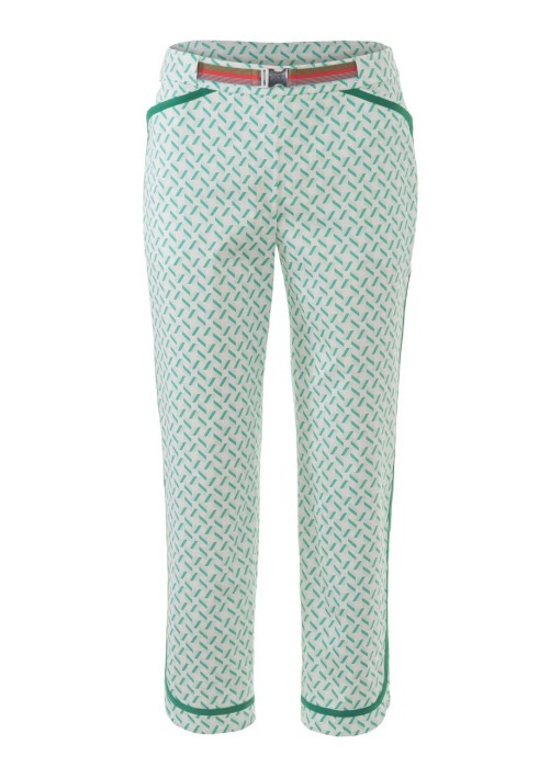 Pattern Pants with a rounded bottom (Burda 4/2018, pattern number 114 A)