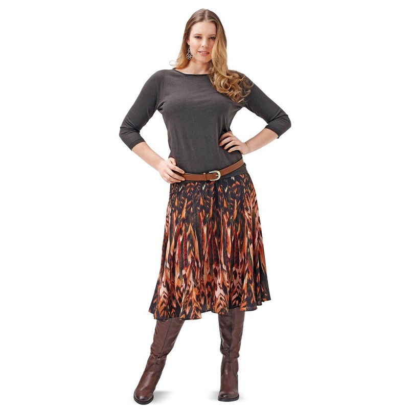 Pattern Mid-length gode...