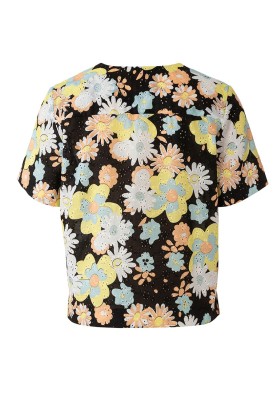 Pattern Straight-cut blouse with short sleeves (Burda 1/2020, pattern no. 6245 B)