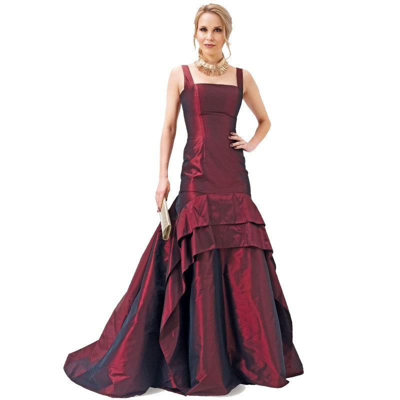 Pattern Bustier dress with...