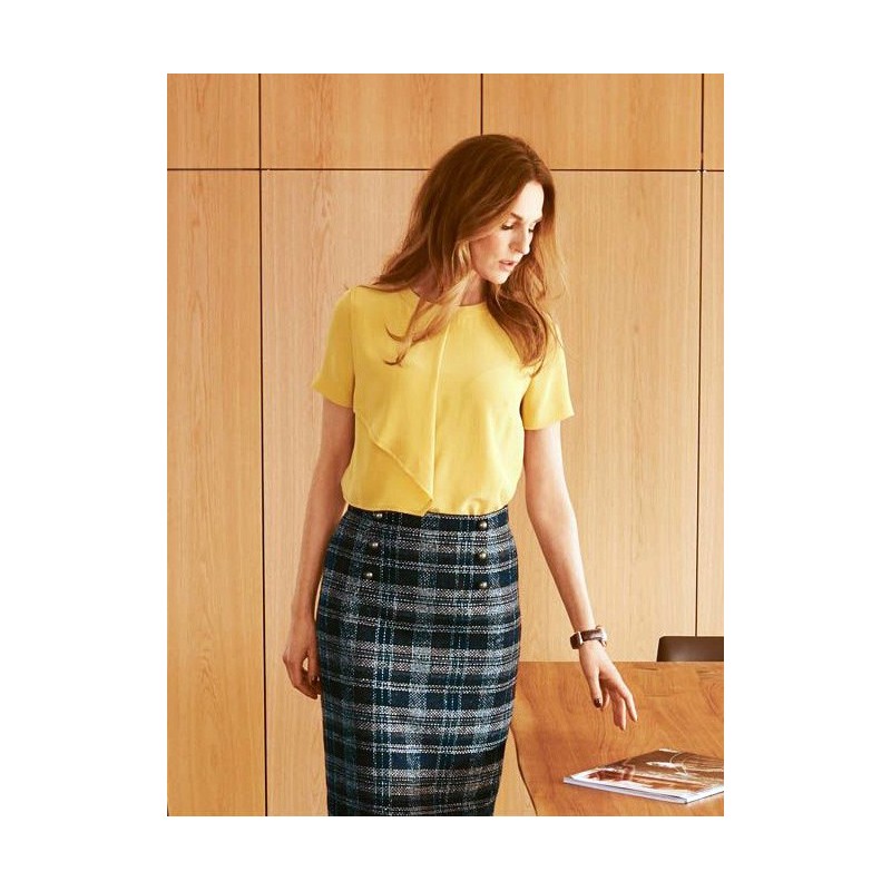 Выкройка Блузка прямого...