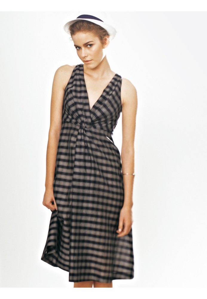 Pattern Dress with drapery knot (Burda 3/2012, pattern number 108 B)