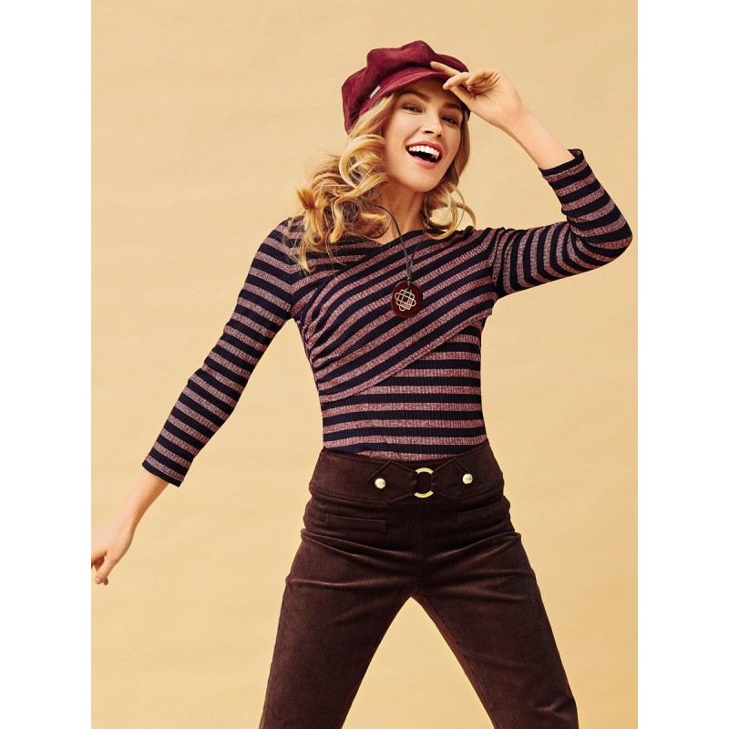 Pattern Pullover with...