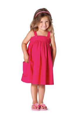 Pattern Long sundress with straps (Burda 1/2014, pattern number 9437 C)