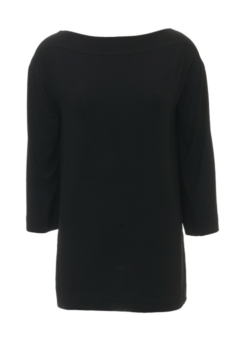 Pattern Wide-cut pullover with side slits (Burda 2/2012, pattern number 108 B)