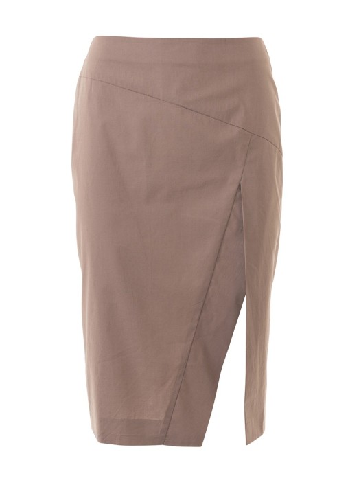 Pattern Pencil skirt with an asymmetric yoke (Burda 4/2016, pattern number 113 A)