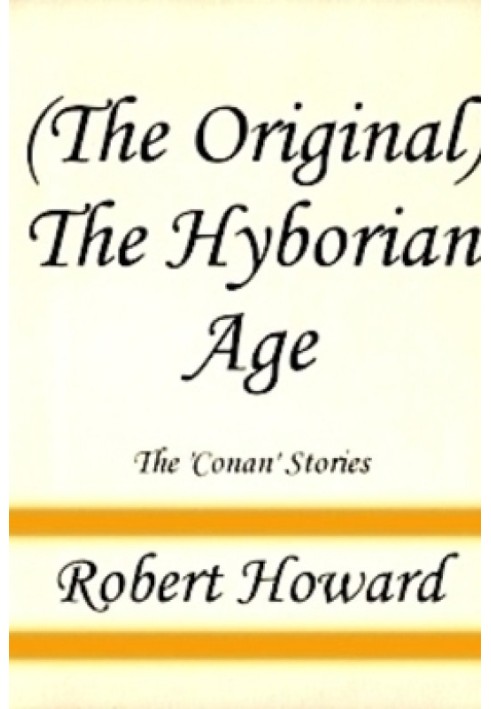 The Hyborian Age