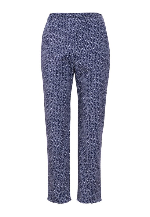 Pattern Narrow trousers with cuts at the bottom of the legs (Burda 4/2019, pattern number 109 C)