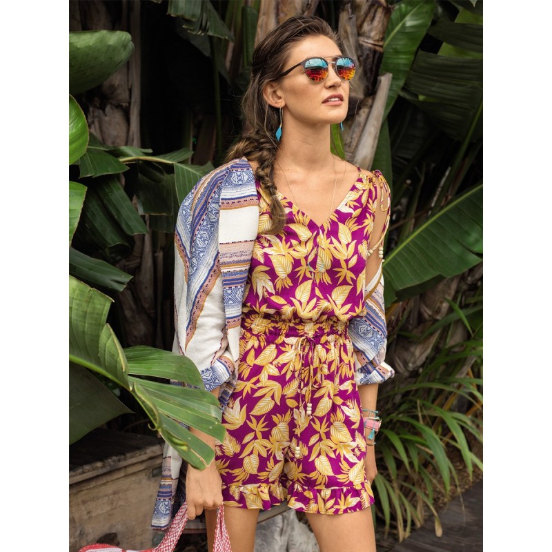 Pattern Jumpsuit with...