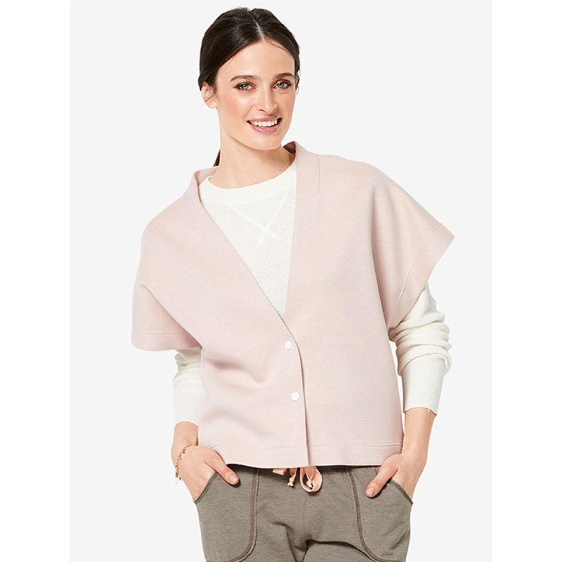 Pattern Vest spacious with...