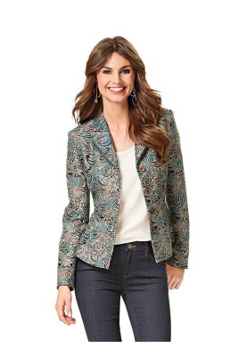 Pattern Cut-off coat with fur lapels on the sleeves (Burda 2/2016, pattern number 6570 A)