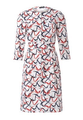 Pattern Straight silhouette dress with zipper (Burda 3/2020, pattern no. 106)