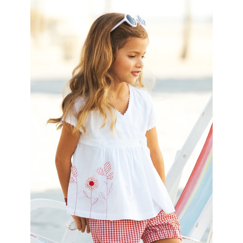 Pattern Tunic with appliqué...