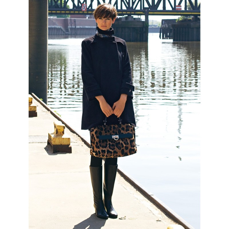 Pattern Coat short...