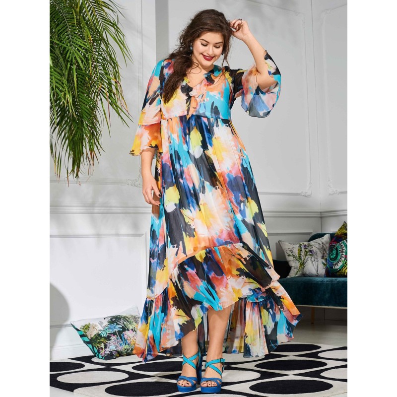 Pattern Empire dress with...