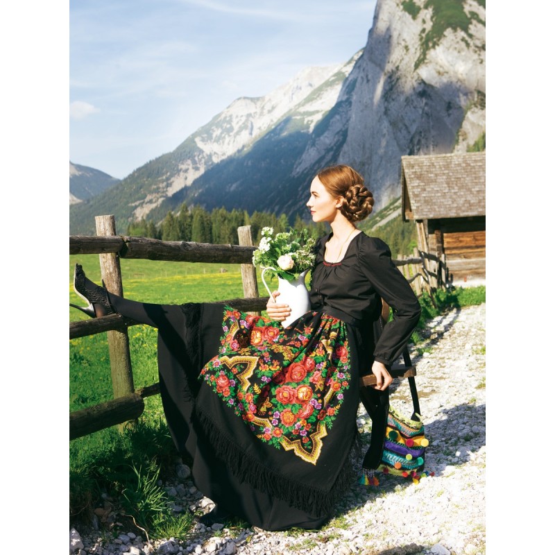 Выкройка Блуза с длинными...