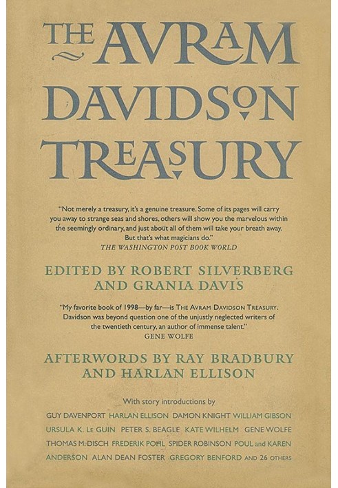 The Avram Davidson Treasury : a tribute collection