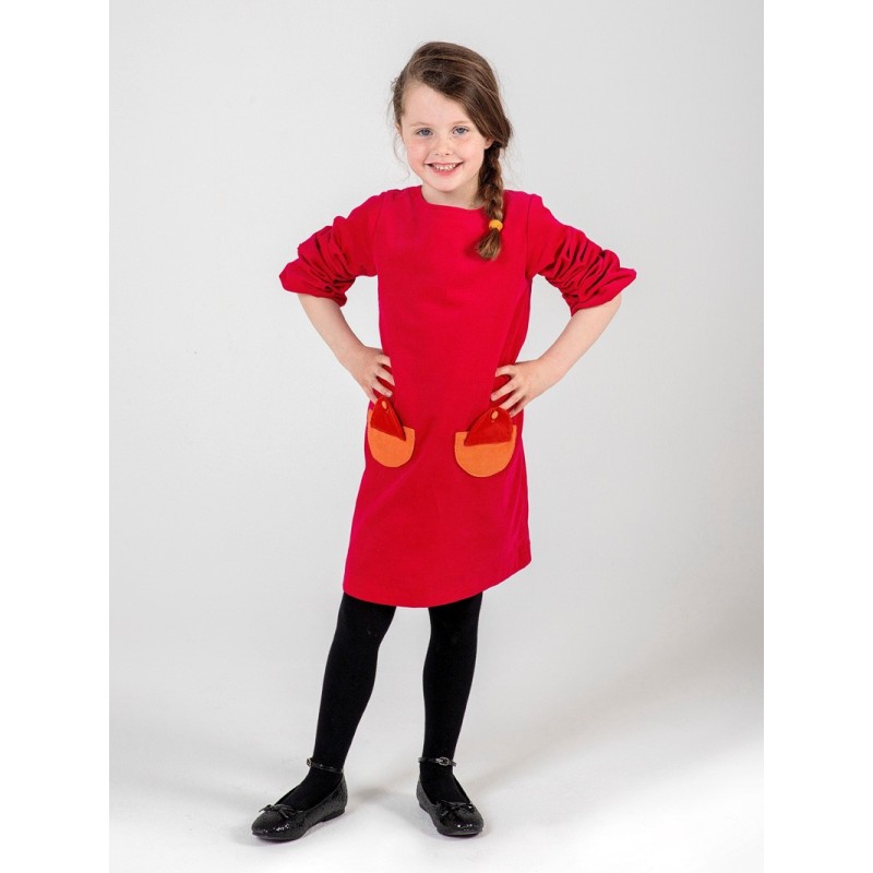 Pattern A-line dress with...