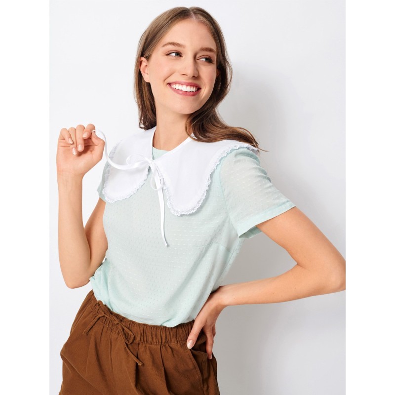 Pattern Detachable collar...