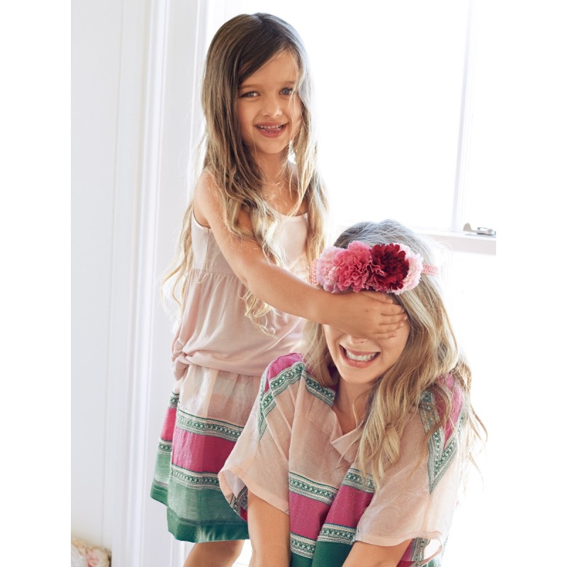 Pattern Skirt with pleats...