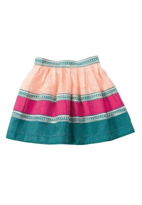 Pattern Skirt with pleats (Burda 7/2014, pattern number 133)