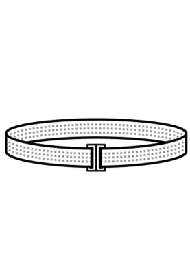 Pattern Two-color knitted belt (Burda 7/2017, pattern number 133)