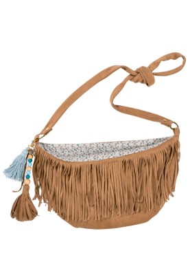 Pattern Suede bag with long handle and fringe (Burda 5/2016, pattern number 139)