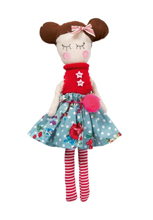 Pattern Doll from scraps (Burda. Children 1/2015, pattern number 640)