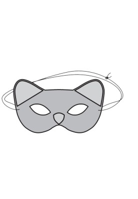 Pattern Children's mask "cat" (Burda 7/2014, pattern number 138)