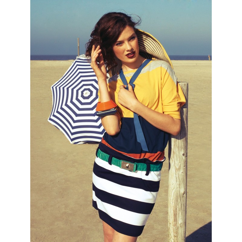 Pattern Knitted mini-skirt...