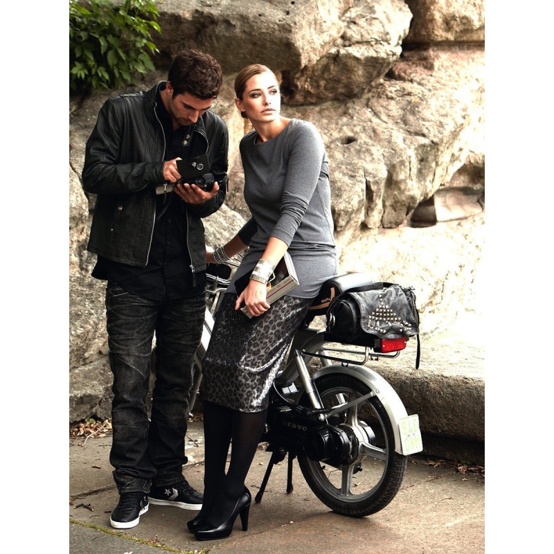 Pattern Knitted skirt of...