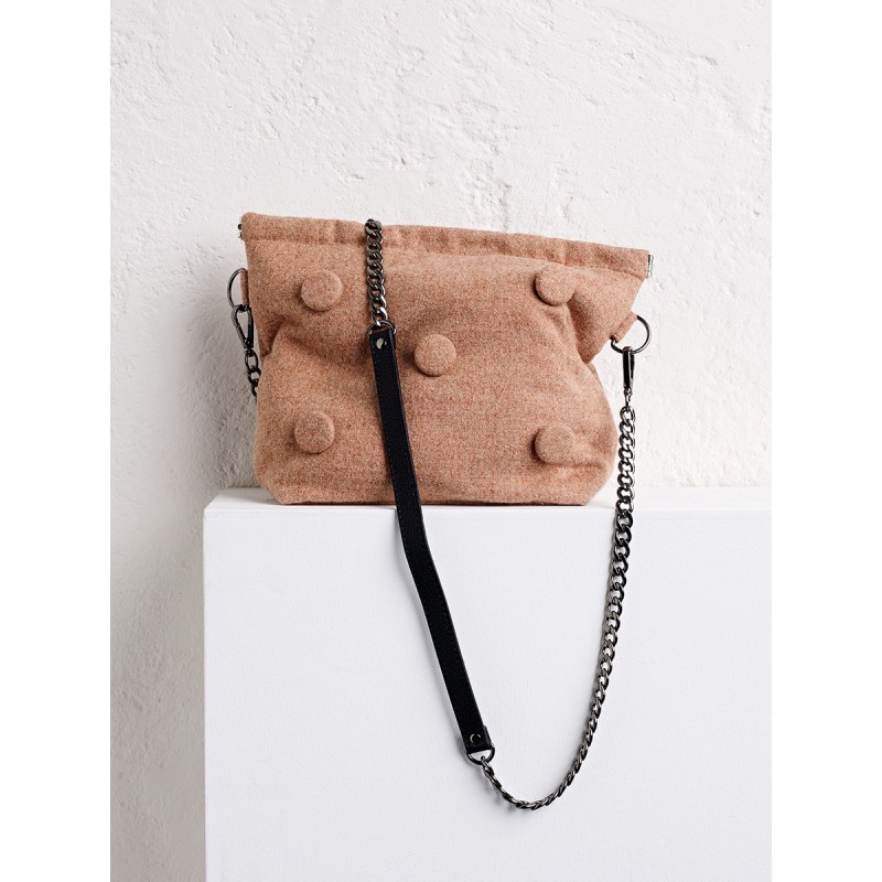 Pattern Chain handle bag...