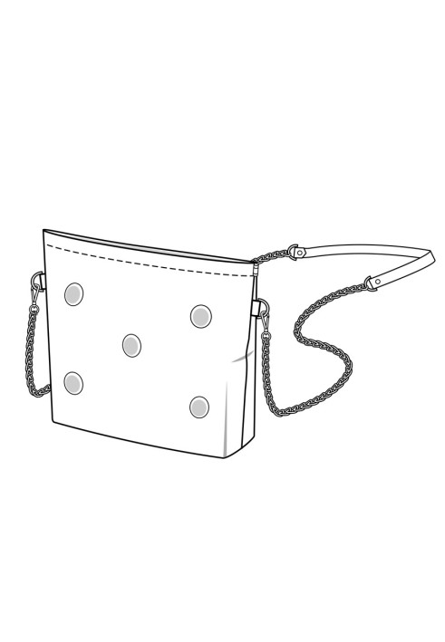 Pattern Chain handle bag (Burda 10/2020, pattern number 133)