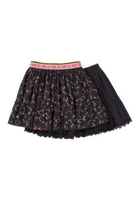 Pattern A lush skirt with a petticoat (Burda 9/2016, pattern number 144)