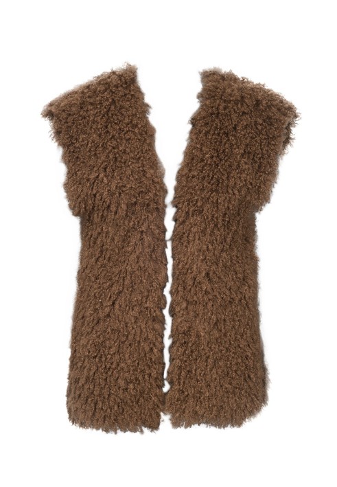 Pattern Fur vest without a fastener (Burda 1/2013, pattern number 132)