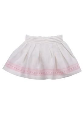 Pattern Skirt with opposite pleats (Burda 4/2015, pattern number 138)