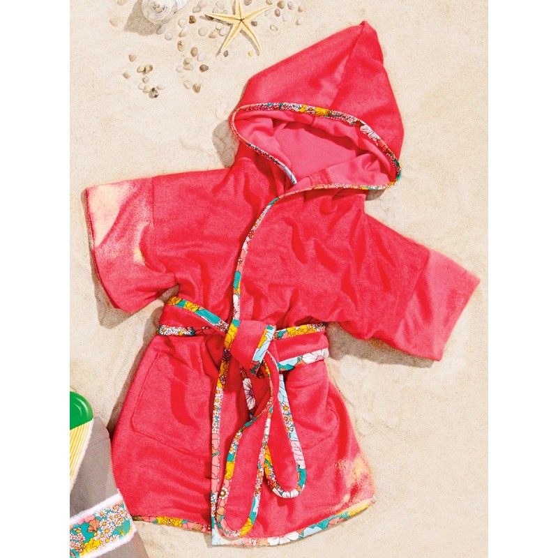 Pattern Robe with a hood...