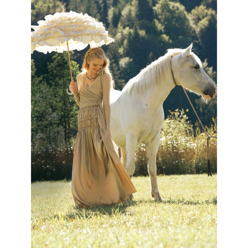 Выкройка Юбка макси с...