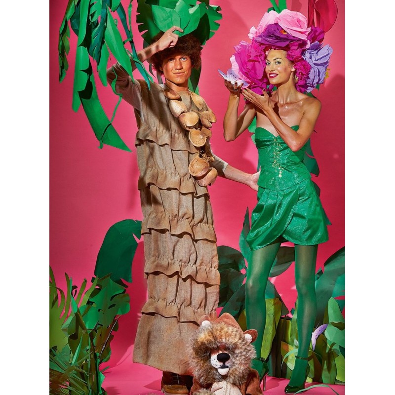 Pattern Suit "Palm" (Burda...