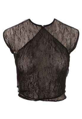 Pattern Top of a simple cut made of lace tulle (Burda 4/2012, pattern number 126 A)