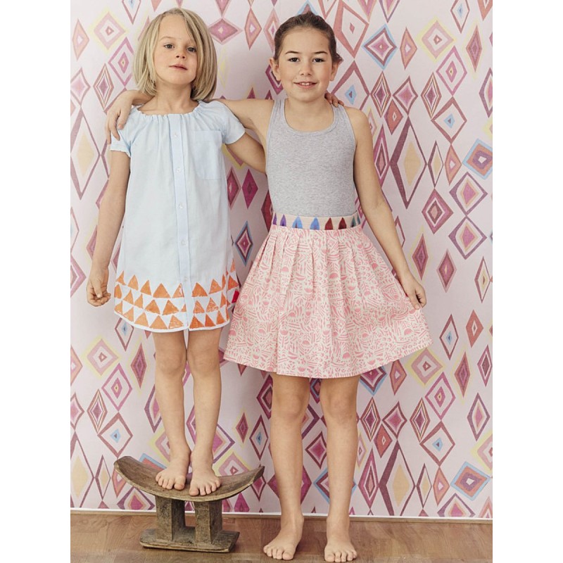 Выкройка Юбка короткая в...