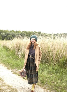 Pattern Woolen skirt with a lush cut (Burda 11/2010, pattern number 134)