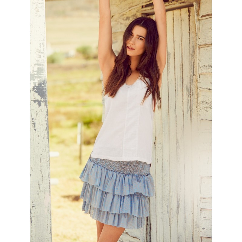 Pattern Skirt on a yoke...