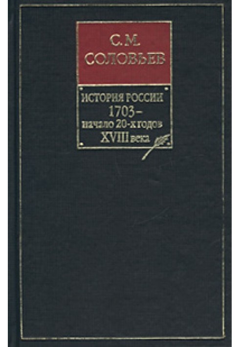Volume 15. Reign of Peter I Alekseevich, 1703–1709.