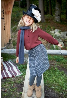 Pattern Drawstring skirt with a through fastener (Burda 11/2013, pattern number 142)